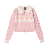 Women Sweater Short Knitwear for Women Autumn Outerwear Sweater