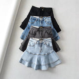 Women Skirt Spring/Summer Skirt Denim Skirt