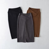 Women Skirt Knitted Dress Women's Spring and Autumn Skirt