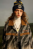 Unisex Jacket Fall Broken Gradient Denim Women's Wear