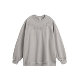 Unisex Sweater Autumn Vintage Letter Print