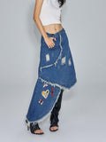Unisex Jacket Autumn Outdoor Denim Skirt Women's Clothing