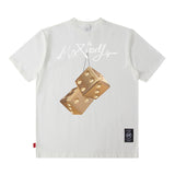 Men's T Shirt Printed Short-Sleeved T-shirt Men's and Women's Loose Style Ins Fashion Brand Loose