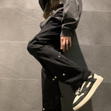 Men Sweatpants Vibe Pants Men's Spring and Autumn Loose Straight Casual Pants