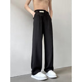 Men Sweatpants Suit Pants Men Summer Fashion Brand Drooping Straight Loose