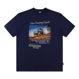 Men T Shirt West Coast T-shirt Street Retro Hiphop Short Sleeve Men and Women