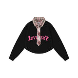 Women Sweater Short Knitwear for Girls Autumn Sweater
