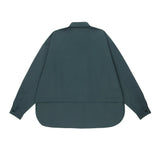 Men Long Sleeved T Shirt Long Sleeve Shirt Thin Coat Men's Casual round Hem Slit Shirt Fashion