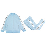 Palm Angle Hoodie & Sweatpant 2 Piece Set Palm Angels Color Matching Sports Men and Women Loose Casual