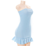 Woman Dresses Women's Clothing Spring Pullover Patchwork Short Dress