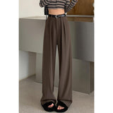 Palazzo Pants Autumn Suit Pants Wide Leg Pants Straight Casual