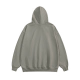 Men Hoodie Hooded Sweater Men's Loose Letter Embroidery Long Sleeve