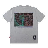 Men T Shirt Men's Short-Sleeved T-shirt American Style Hip Hop Loose