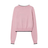 Women Sweater Girls' Autumn Crew Neck Long Sleeve Casual