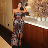 Women's Desses Spring Printed Dress for Woman Long Dress for Women