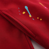 Men Hoodie Hip Hop Paint Splash Cardigan Sweater