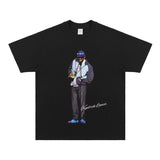 Kendrick Lamar T Shirts Hip Hop Rap Loose Short Sleeves