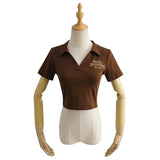 Women T-Shirt Short T-shirt Short Sleeve Spring and Summer Letters