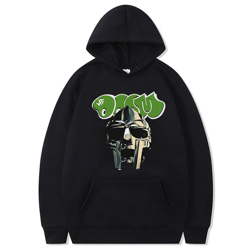 Mf Doom Hoodie  Cartoon Graphic Men