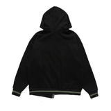 Men Fleece Lined Hoodie Zipper Cardigan Sweater Coat Men's Loose Five-Pointed Star Embroidered Hoodie
