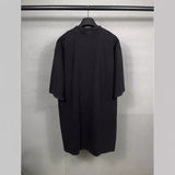 Men T-shirts Washed and old short-sleeved T-shirts Loose casual bottoming shirt
