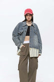 Unisex Jacket Autumn Fashion Tassel Denim Jacket