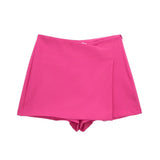 Women Skirt Fall Women's Clothing High Waist Design Shorts