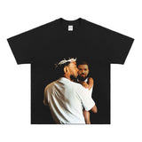 Kendrick Lamar T Shirts Bad Fun Rap Doing Old Vintage Short Sleeves