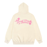 Men Hoodie Printed Loose Sweatshirt Spring and Autumn Men's Loose Street Long-Sleeved Top