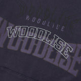 Men Hoodie Letter Printed Hoodie Men's Casual Long Sleeve Loose Wash Pullover Hoodie