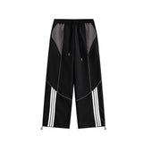Unisex Pants Fall Side Striped Casual Trousers