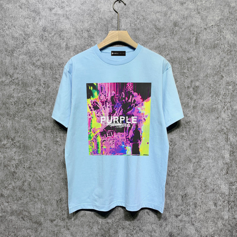 Purple Brand T Shirt Short Sleeve T-shirt Blouse