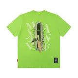 Men T Shirt Angel T-shirt Men's Short Sleeve Trendy Loose Couple Outfit