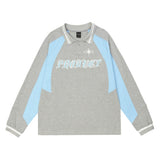 Men Hoodie Lapel Sweater Spring and Autumn Casual Loose Long Sleeve Sports