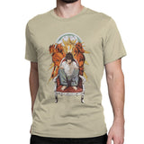 Death Note T-Shirts for Men Yagami Light Hipster  Cotton