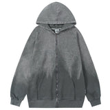 Men Hoodie Hoodie Coat Men's Autumn and Winter Loose Zipper