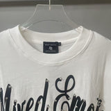 Mixed Emotion T-Shirt Hip Hop Short Sleeve Rhinestone Embellished T-Shirt