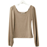 Women's Long Sleeve Shirt Women's Slim Fit Spring and Autumn Long Sleeve