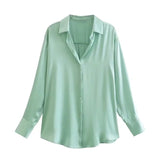 Women T-Shirt Summer Shirt Loose Long Sleeve Top