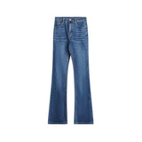 Unisex Pants Autumn Workwear Skinny Jeans