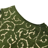 Kapital T Shirt Pingtian Hehong Vintage Sweater Outer Knitted Vest Tang Pattern Sleeveless