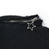 Women Sweater Short Sweater round Neck Autumn Leisure Sweater