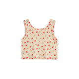 Women Vest Printed Short Vest Girls Casual Summer Sleeveless