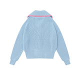 Women Sweater Girls' Autumn Loose Casual Long Sleeves Sweater Coat