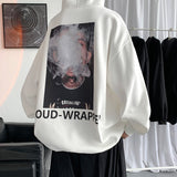 Men Hoodie Sweater Men's High Street Fashion Brand Ins Hooded Spring and Autumn Loose All-Matching