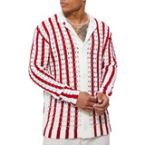 Men Sweater Coat Knitted Sweater Men's Top