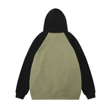 Men Hoodie Printed Hoodie Loose Animal Stitching Sports
