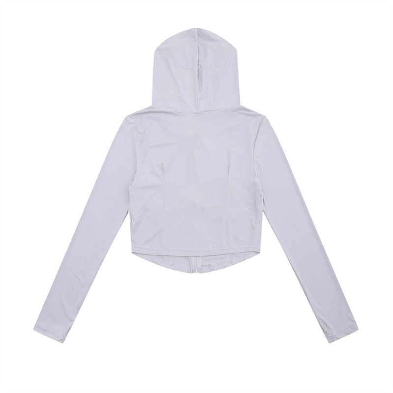 Women Sun Protection Shirt Hooded Sun Protection Shirt Women's Thin Coat