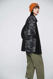 Unisex Jacket Autumn Irregular Graffiti Shirt Women's Clothing