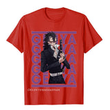 Popular Man T Shirt Retro Name Genya Demon Slayer Leisure